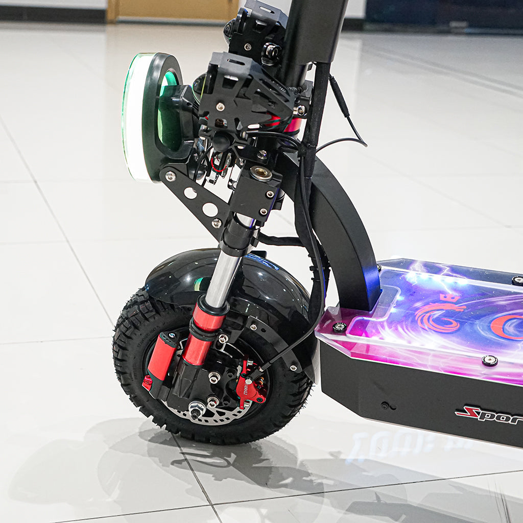 DK-11 LED 11 inch Wide tire Electric Kick Electric scooter, Top Speed 25kmh, 40km Range, 2800W X2