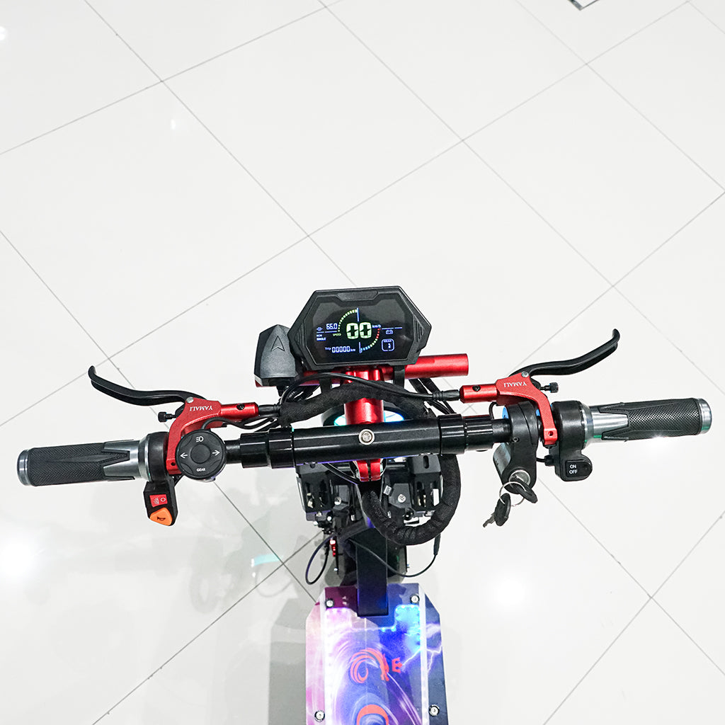 DK-11 LED 11 inch Wide tire Electric Kick Electric scooter, Top Speed 25kmh, 40km Range, 2800W X2