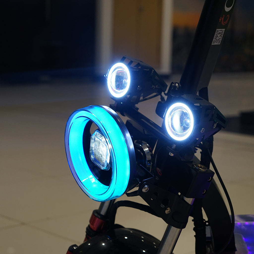 DK-11 LED 11 inch Wide tire Electric Kick Electric scooter, Top Speed 25kmh, 40km Range, 2800W X2