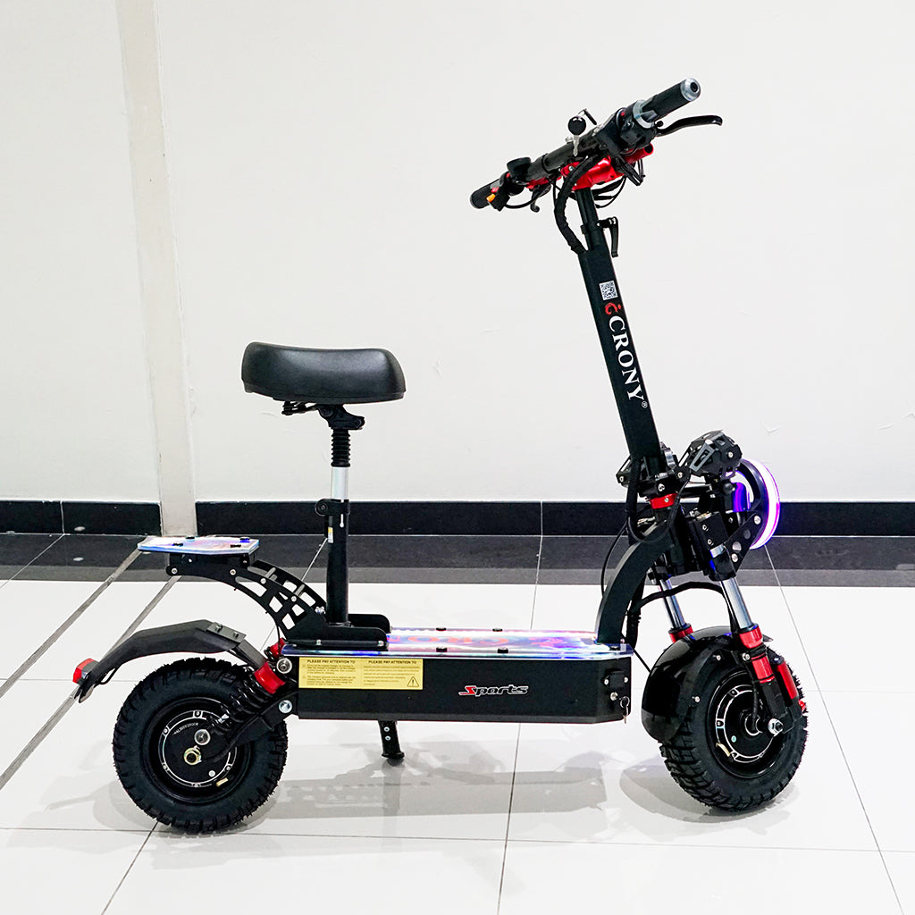 DK-11 LED 11 inch Wide tire Electric Kick Electric scooter, Top Speed 25kmh, 40km Range, 2800W X2