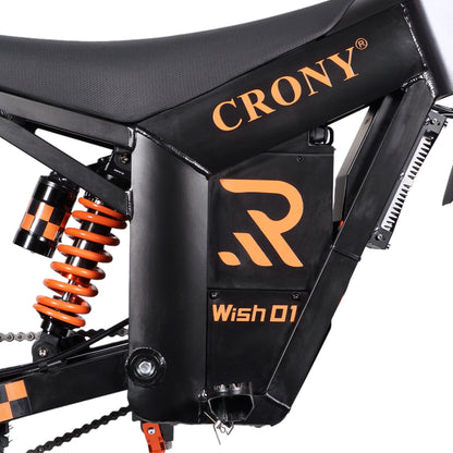 WISH-01 Personal Mobility Electric Pedal Bike Electric Pedal Bike, Top Speed 25kmh, 60km Range, 1500W