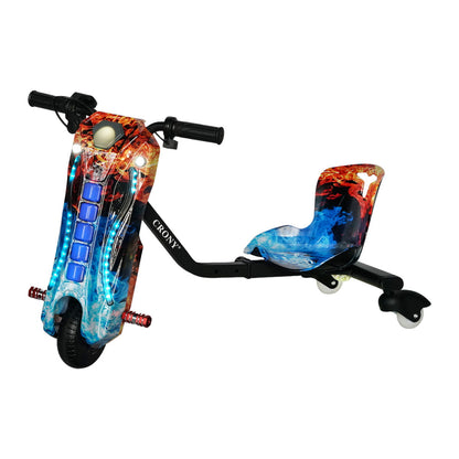 JL009-8-01 6.5 inchCalf Elephant Drift Electric Pedal Bike, Top Speed 15kmh, 10km Range, 180W