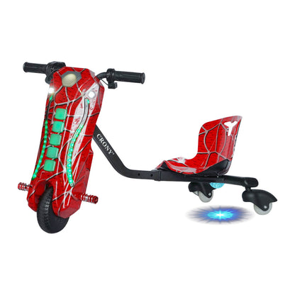 JL009-8-01 6.5 inchCalf Elephant Drift Electric Pedal Bike, Top Speed 15kmh, 10km Range, 180W