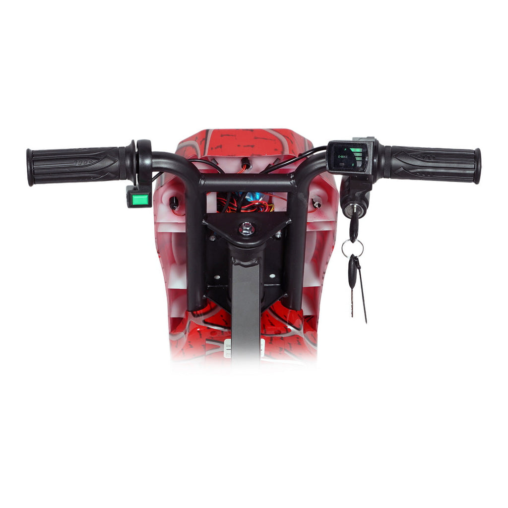 CRONY JL009-8-01 6.5 inchCalf Elephant Drift Electric Pedal Bike, Top Speed 15kmh, 10km Range, 180W
