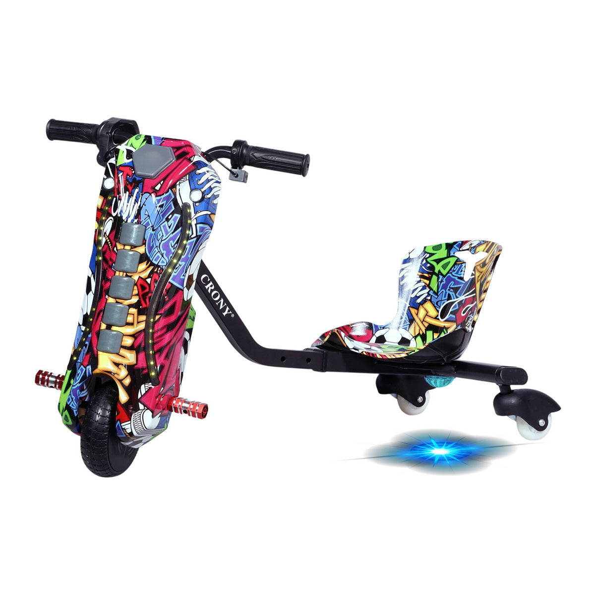 JL009-8-01 6.5 inchCalf Elephant Drift Electric Pedal Bike, Top Speed 15kmh, 10km Range, 180W
