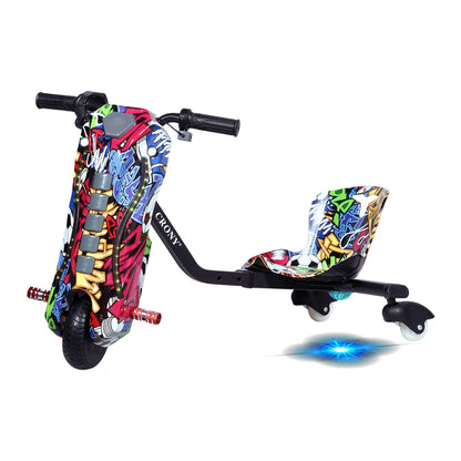JL009-8-01 6.5 inchCalf Elephant Drift Electric Pedal Bike, Top Speed 15kmh, 10km Range, 180W