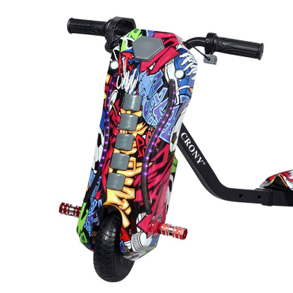 JL009-8-01 6.5 inchCalf Elephant Drift Electric Pedal Bike, Top Speed 15kmh, 10km Range, 180W