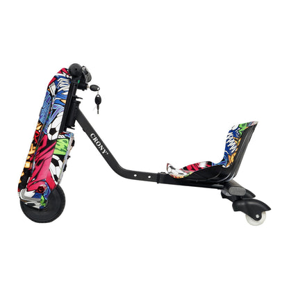 JL009-8-01 6.5 inchCalf Elephant Drift Electric Pedal Bike, Top Speed 15kmh, 10km Range, 180W