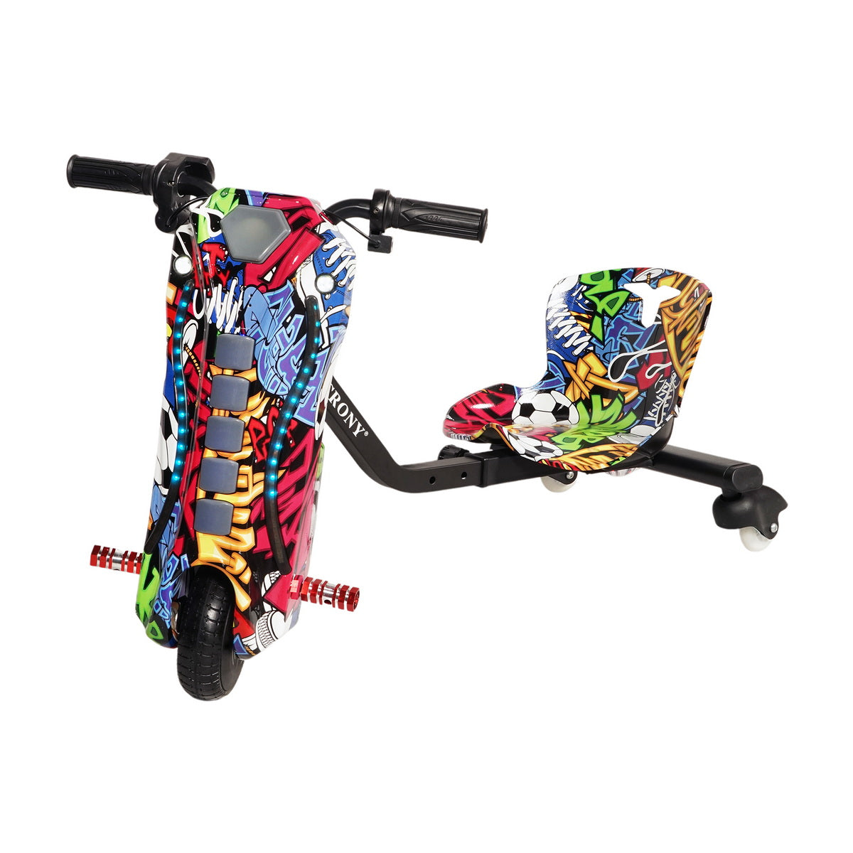 JL009-8-01 6.5 inchCalf Elephant Drift Electric Pedal Bike, Top Speed 15kmh, 10km Range, 180W