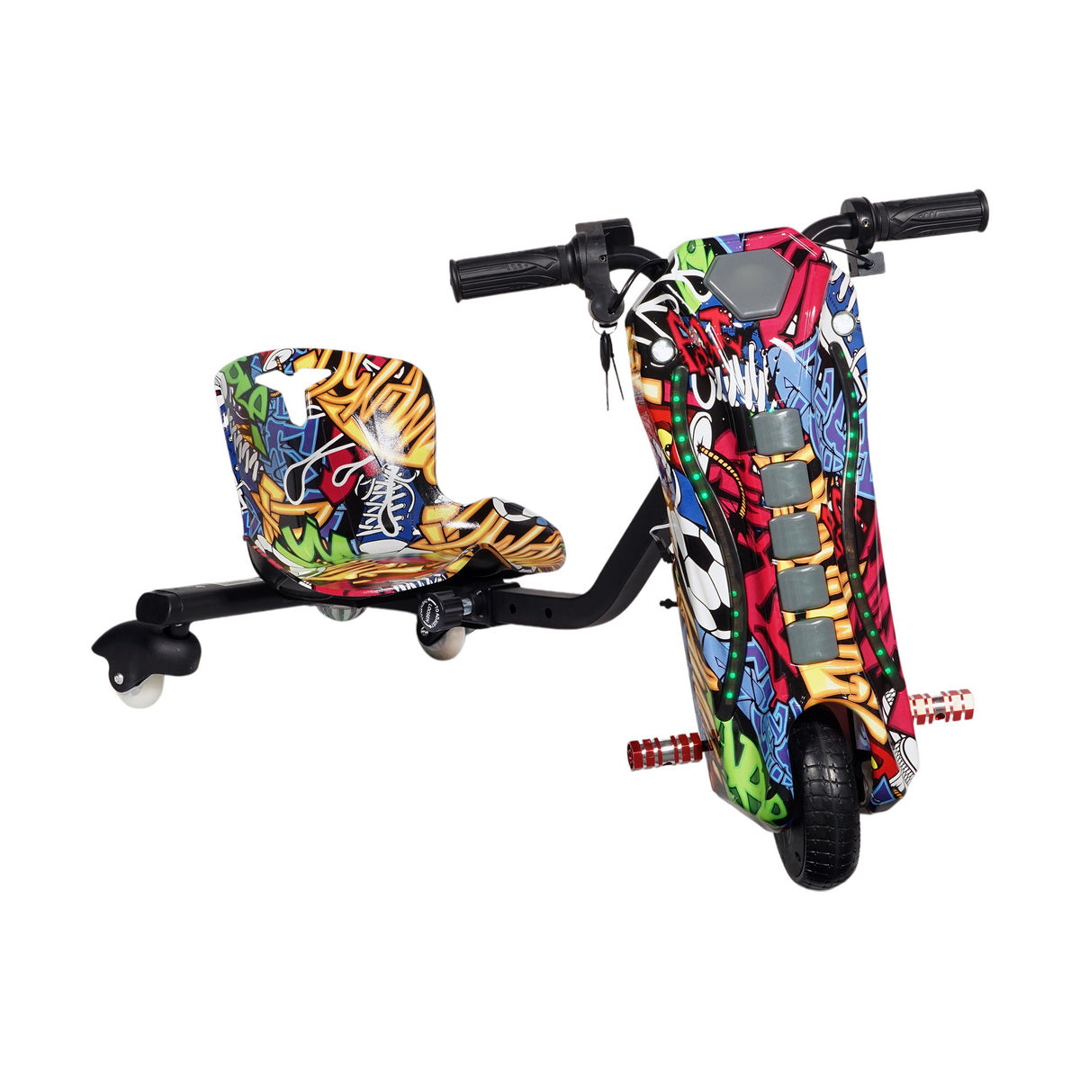 JL009-8-01 6.5 inchCalf Elephant Drift Electric Pedal Bike, Top Speed 15kmh, 10km Range, 180W