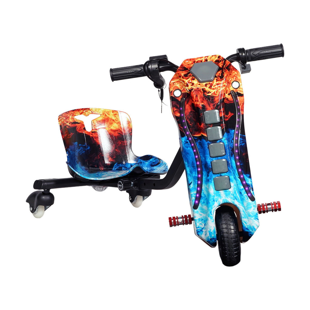 CRONY JL009-8-01 6.5 inchCalf Elephant Drift Electric Pedal Bike, Top Speed 15kmh, 10km Range, 180W