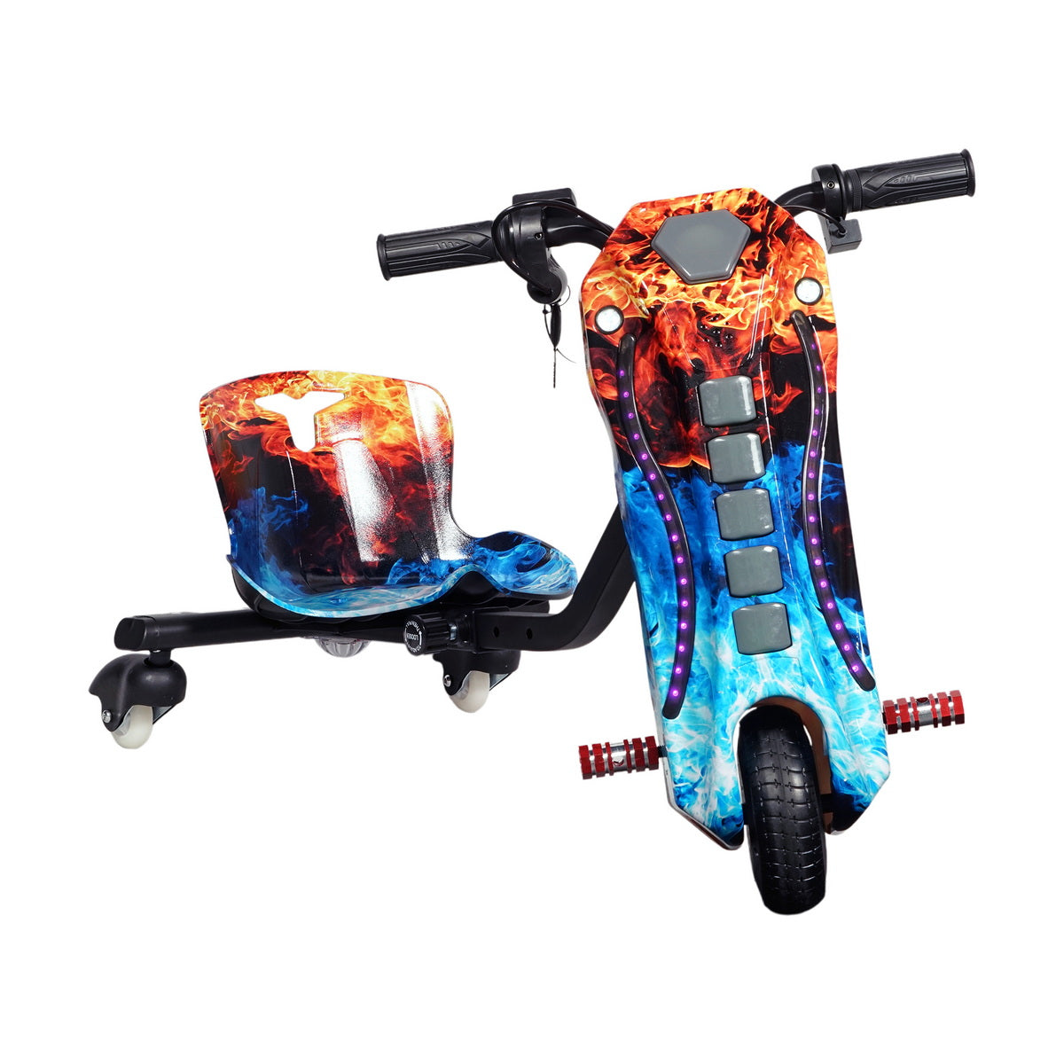 JL009-8-01 6.5 inchCalf Elephant Drift Electric Pedal Bike, Top Speed 15kmh, 10km Range, 180W