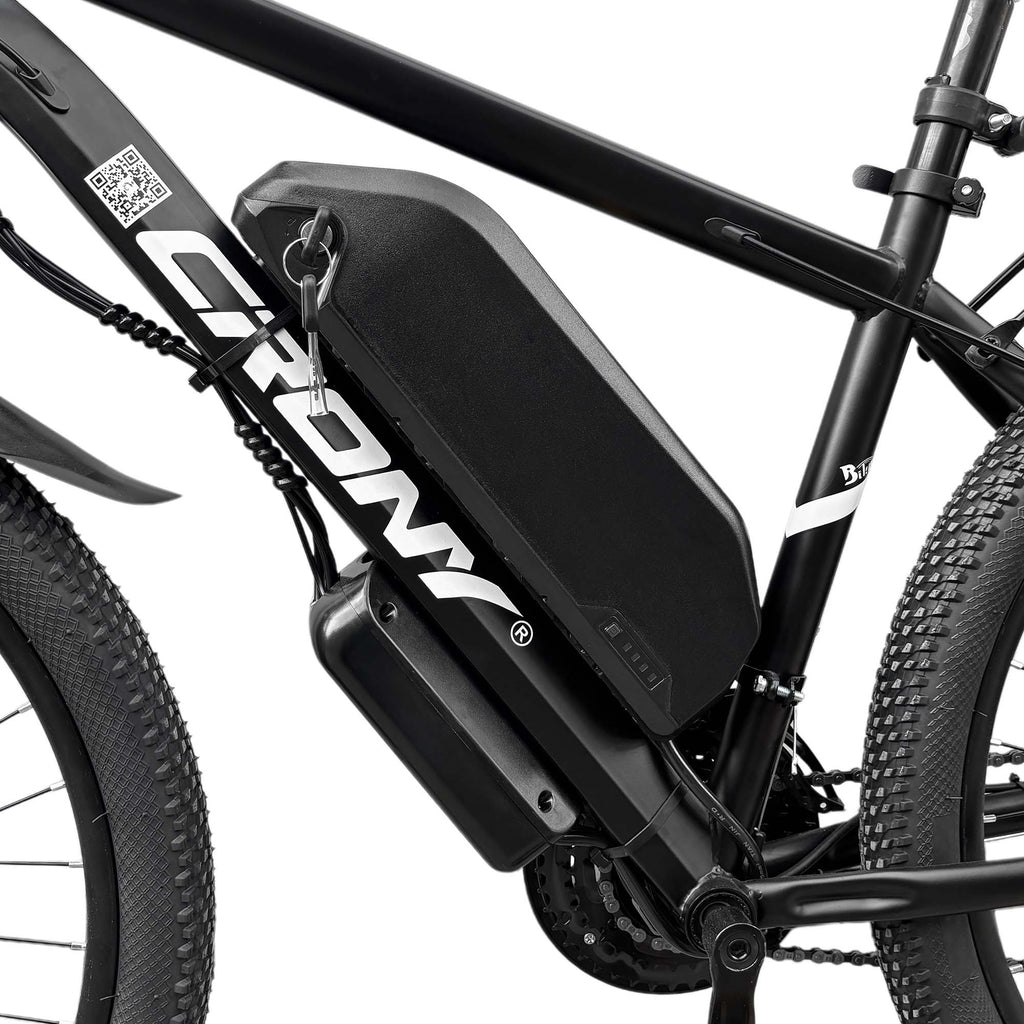 CRONY FA26-1 26 Inch Electric City Bike Electric City Bikes Electric Pedal Bike, Top Speed 25kmh, 30km Range, 350W