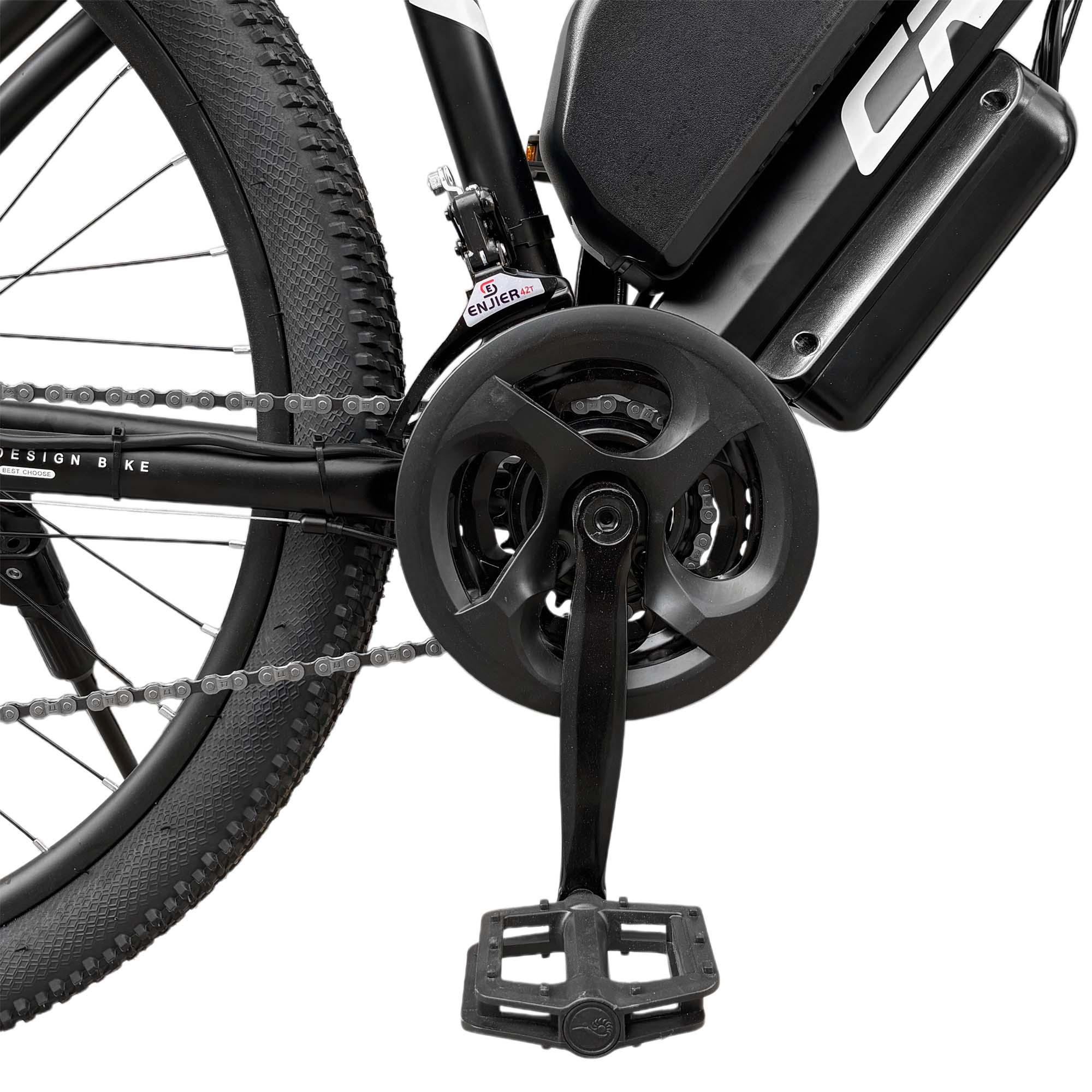 CRONY FA26-1 26 Inch Electric City Bike Electric City Bikes Electric Pedal Bike, Top Speed 25kmh, 30km Range, 350W