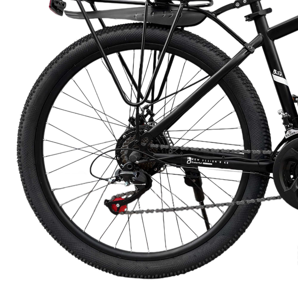 CRONY FA26-1 26 Inch Electric City Bike Electric City Bikes Electric Pedal Bike, Top Speed 25kmh, 30km Range, 350W