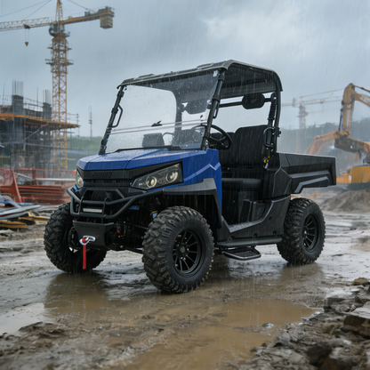 ZT-U E1 PREMIUM Electric UTV Off Road Vehicle 10KW Motor 4WD Switch 73.6V150Ah Battery Electric Lift Cargo Bed EPS Steering 2-3 Seat Utility Vehicle