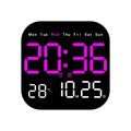 CRONY 6650 Electronic Clock Multi-functional LED Electronic Wall Table Clock Hanging and Standing Dual-purpose Clock