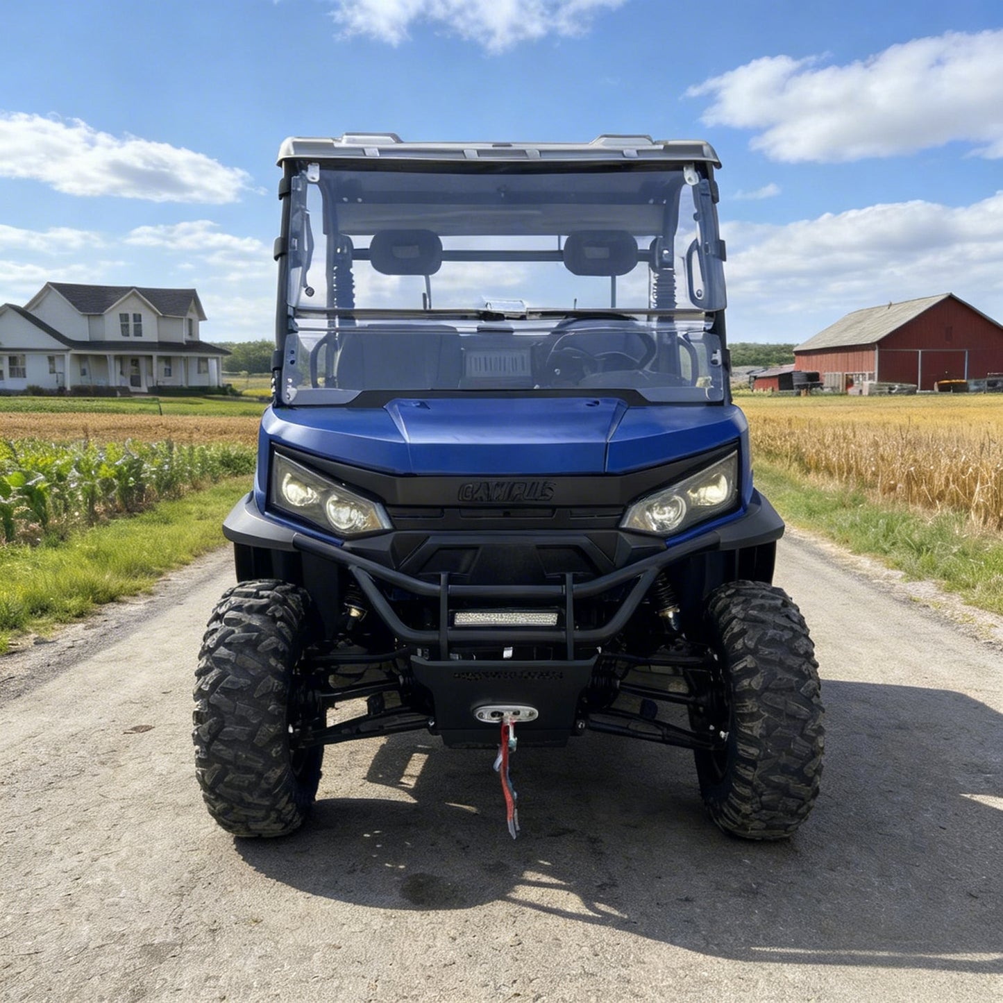 ZT-U E1 PREMIUM Electric UTV Off Road Vehicle 10KW Motor 4WD Switch 73.6V150Ah Battery Electric Lift Cargo Bed EPS Steering 2-3 Seat Utility Vehicle
