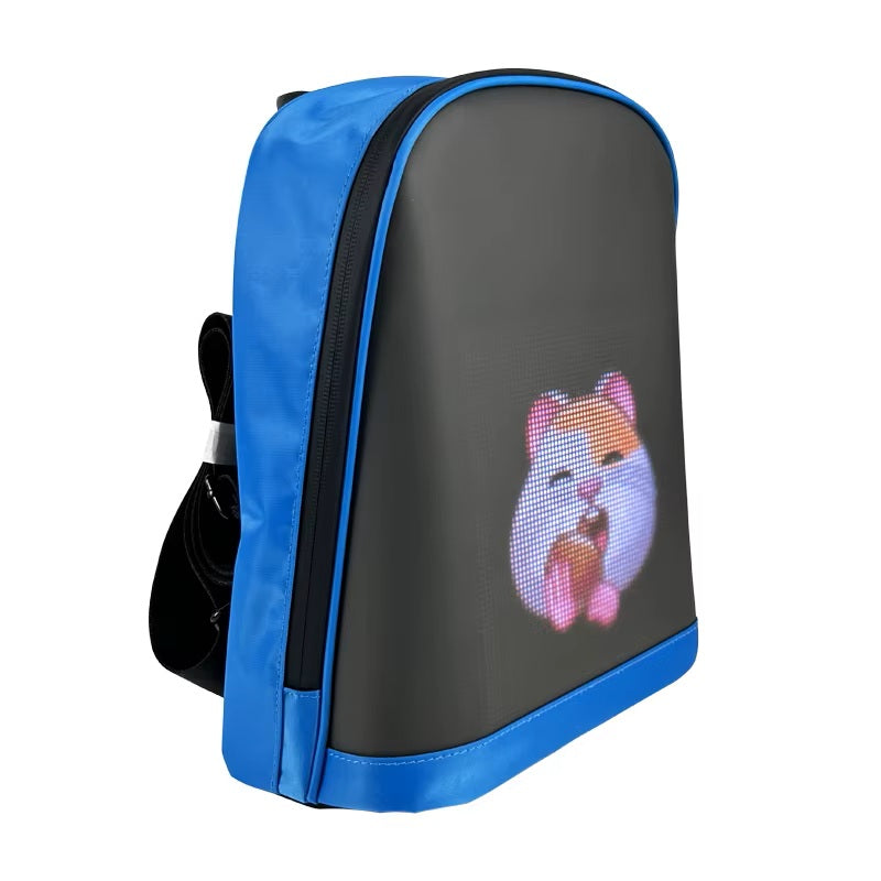 CRONY LED display backpack R1 Riding backpack with customizable programmable smart light-up digital display