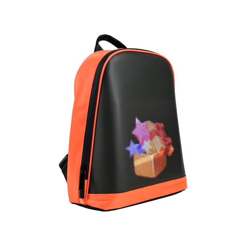 CRONY LED display backpack R1 Riding backpack with customizable programmable smart light-up digital display