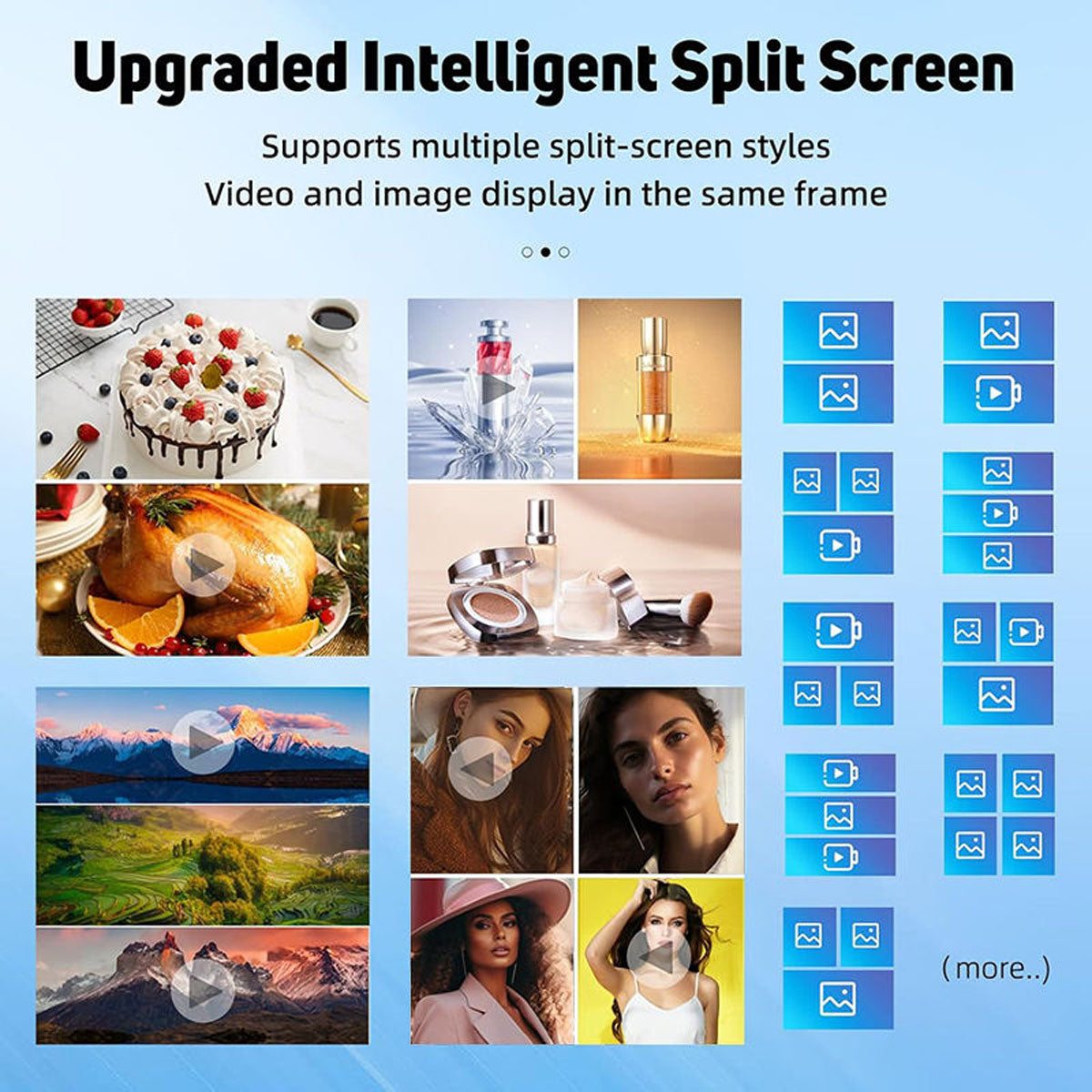 CRONY TX55-2 55 Inch 4K Interactive Touch Screen Smart Display Android 11 LED Panel Dual Speaker for Office School Conference Advertising display