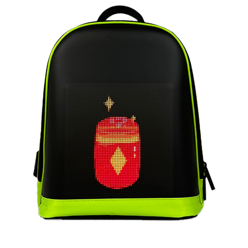 CRONY LED display backpack R1 Riding backpack with customizable programmable smart light-up digital display