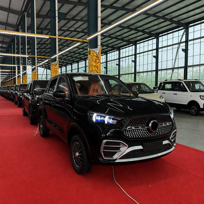 Benchi 5-Seater Electric Car 3500W AC Motor 60V/72V 4-Wheel Disc Brake Assist Reverse Camera