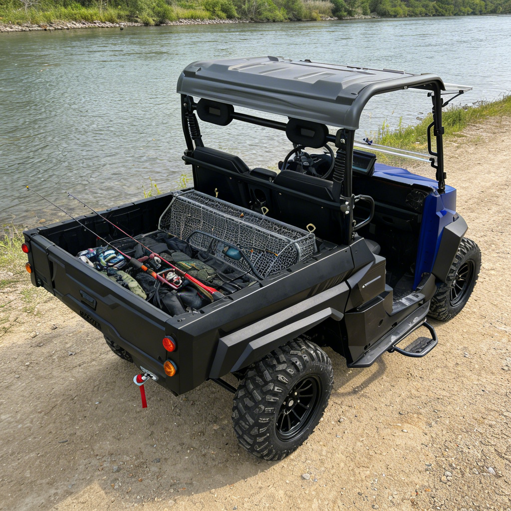 ZT-U E1 PREMIUM Electric UTV Off Road Vehicle 10KW Motor 4WD Switch 73.6V150Ah Battery Electric Lift Cargo Bed EPS Steering 2-3 Seat Utility Vehicle