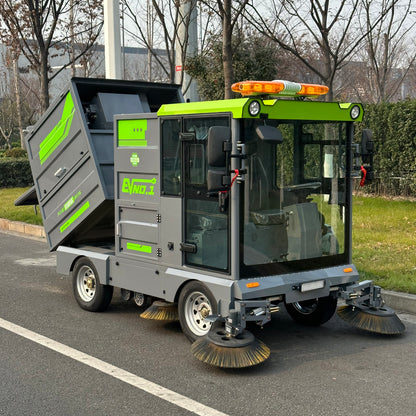 YX-5C Intelligent Electric High Dump Road Sweeper