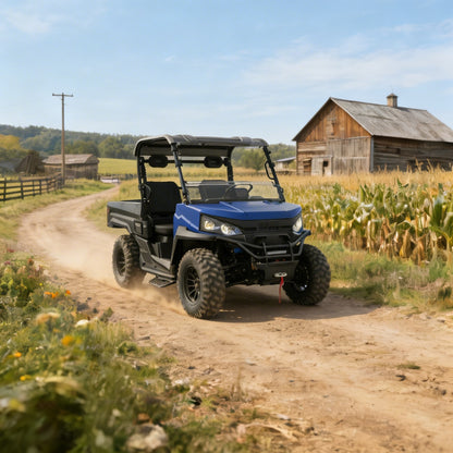 ZT-U E1 PREMIUM Electric UTV Off Road Vehicle 10KW Motor 4WD Switch 73.6V150Ah Battery Electric Lift Cargo Bed EPS Steering 2-3 Seat Utility Vehicle