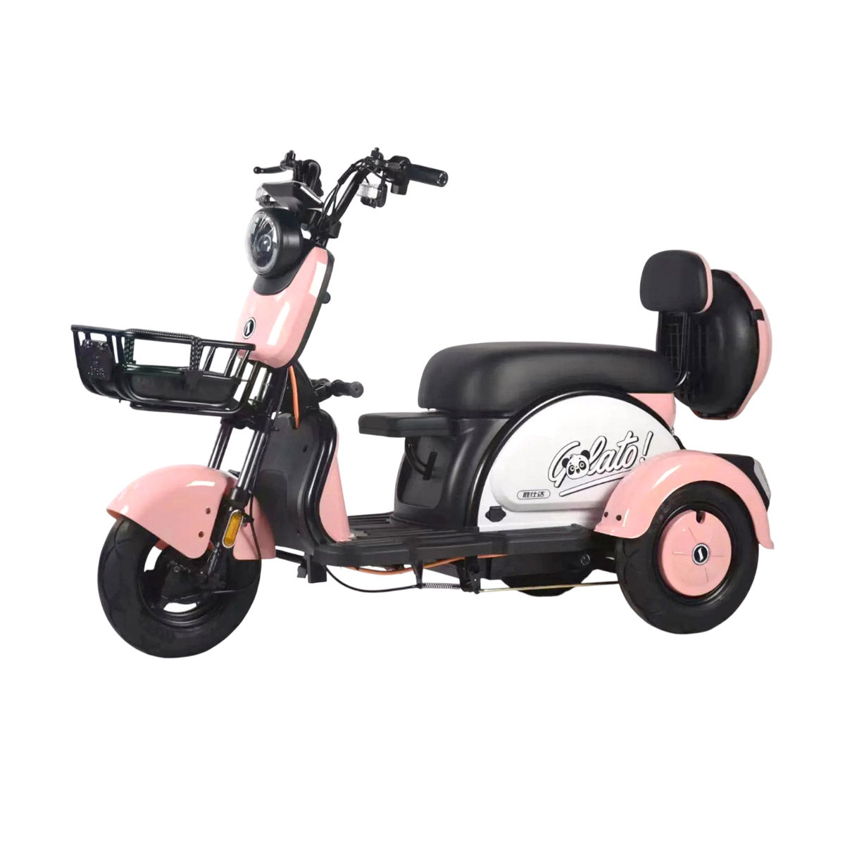 X3A Electric tricycle Mobility Vehicle Max Speed 25km/h, 40km Range, 600W Motor