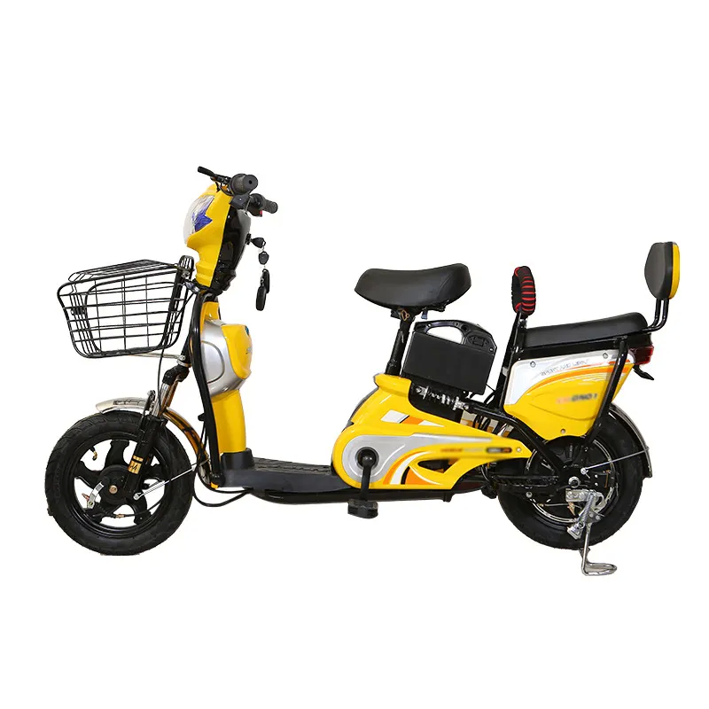 W6 3-Speed 14 Inch Electric motorcycle, Top Speed 25kmh, 60km Range, 500W