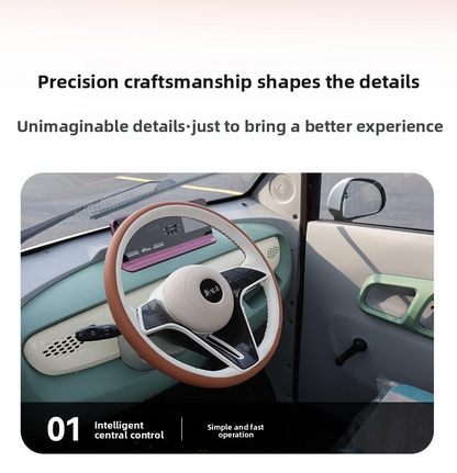 T9 4-Door 4-Seater Electric Car Nanpu Silent 1000W 60V 60Ah Disc Brake Reverse Camera Sunroof