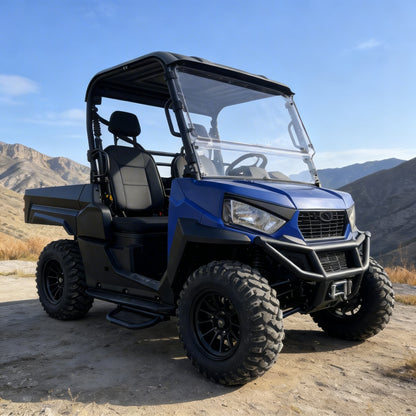 ZT-U E1 PREMIUM Electric UTV Off Road Vehicle 10KW Motor 4WD Switch 73.6V150Ah Battery Electric Lift Cargo Bed EPS Steering 2-3 Seat Utility Vehicle