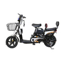 CRONY W6 Electric Pedal Bike 3-Speed 14 Inch Electric Pedal Bike, Top Speed 25kmh, 60km Range, 500W