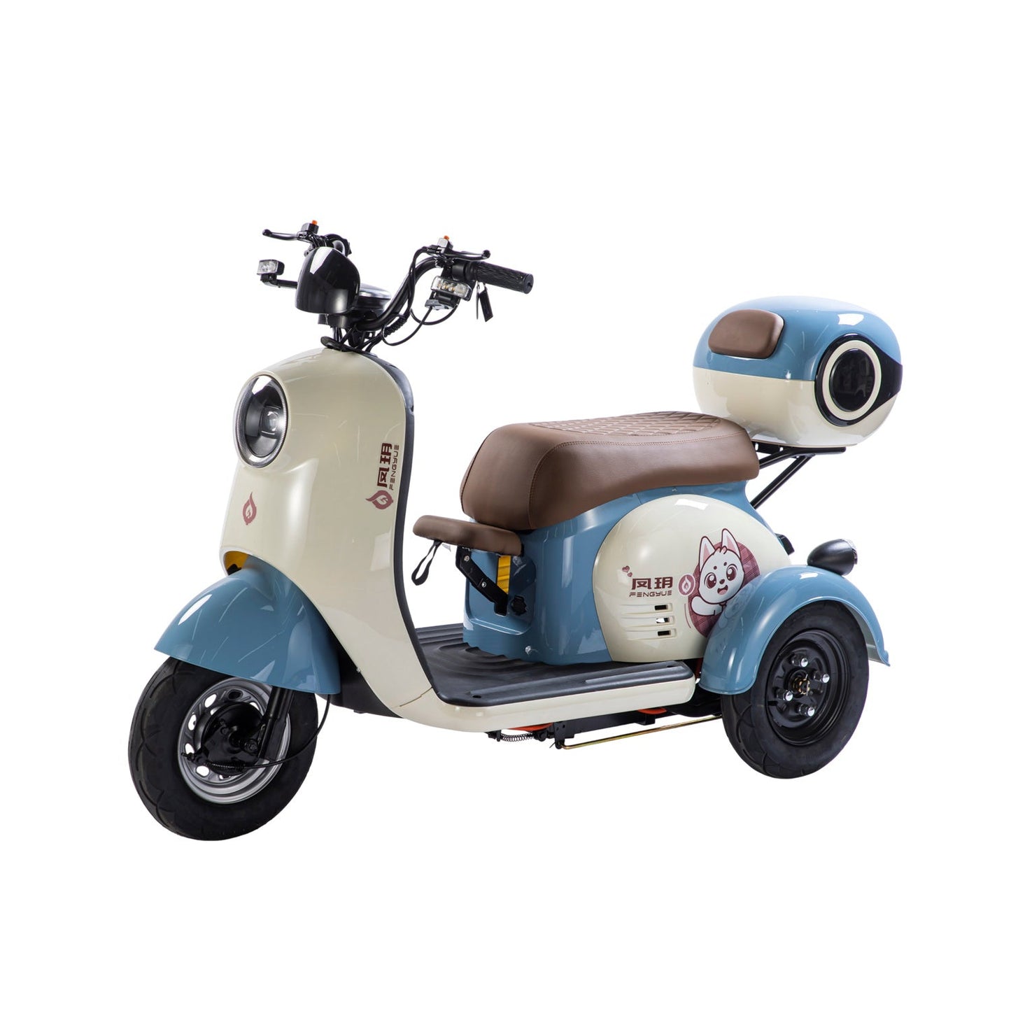 X3A Electric tricycle Electric City Bicycle, Max Speed 25km/h, 600W, 48V20Ah Battery