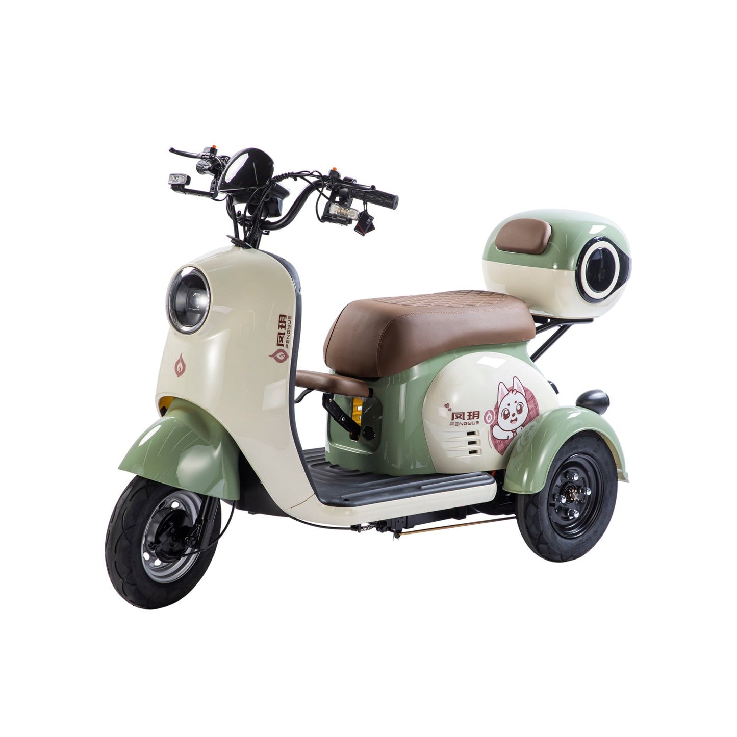 X3A Electric tricycle Electric City Bicycle, Max Speed 25km/h, 600W, 48V20Ah Battery