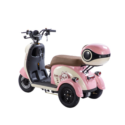 X3A Electric tricycle Electric City Bicycle, Max Speed 25km/h, 600W, 48V20Ah Battery