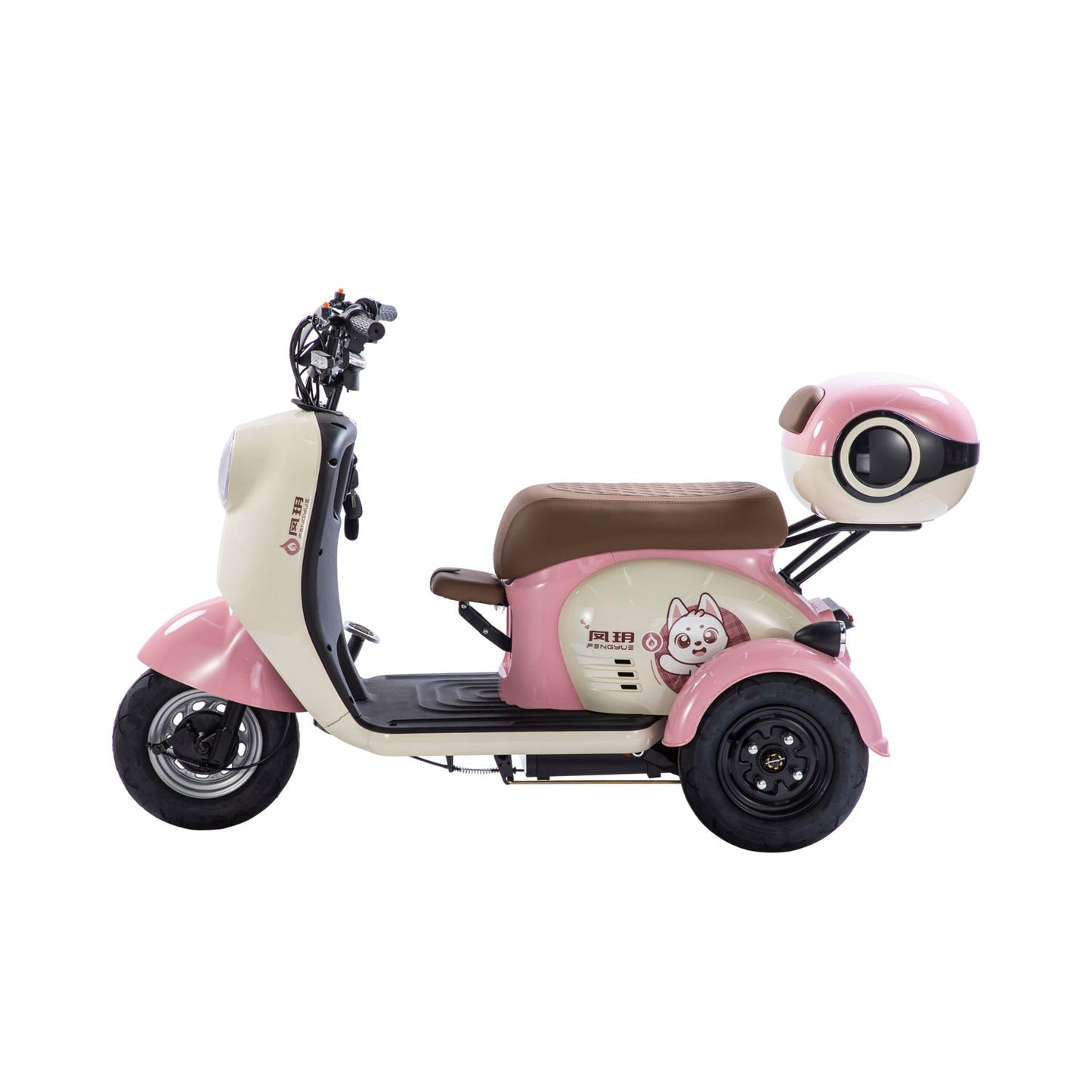 X3A Electric tricycle Electric City Bicycle, Max Speed 25km/h, 600W, 48V20Ah Battery
