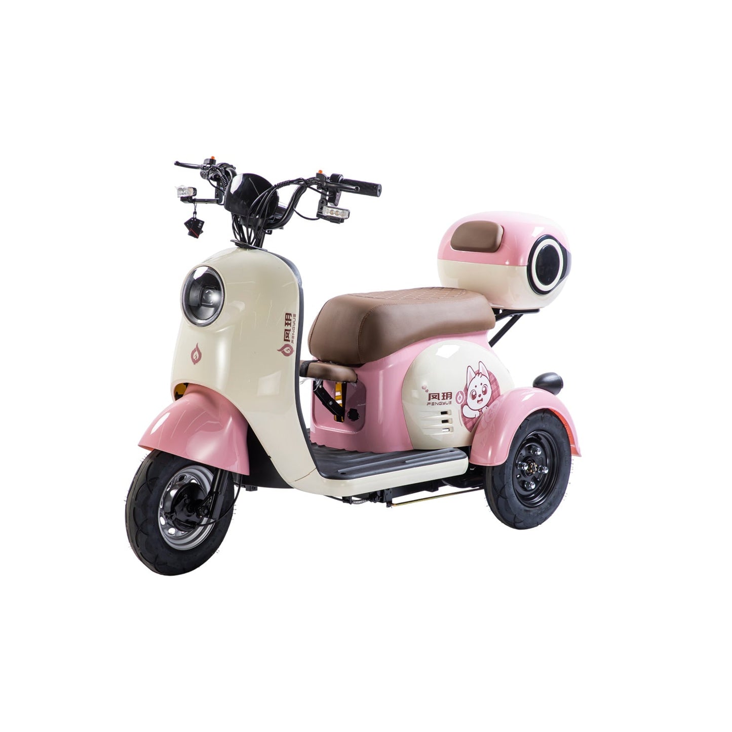 X3A Electric tricycle Electric City Bicycle, Max Speed 25km/h, 600W, 48V20Ah Battery
