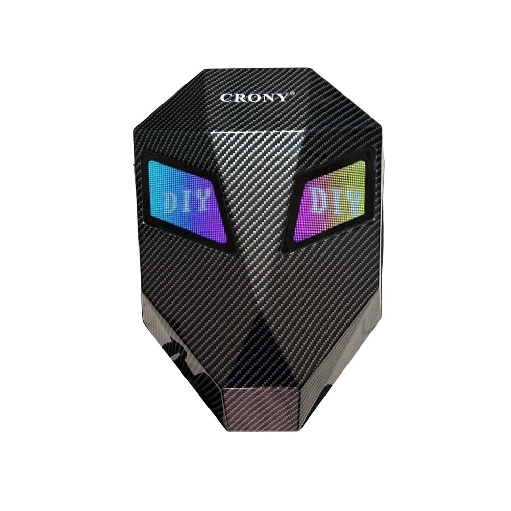 CRONY Iron Man Carbon fiber LED Display Backpack Upgrade bike Bag