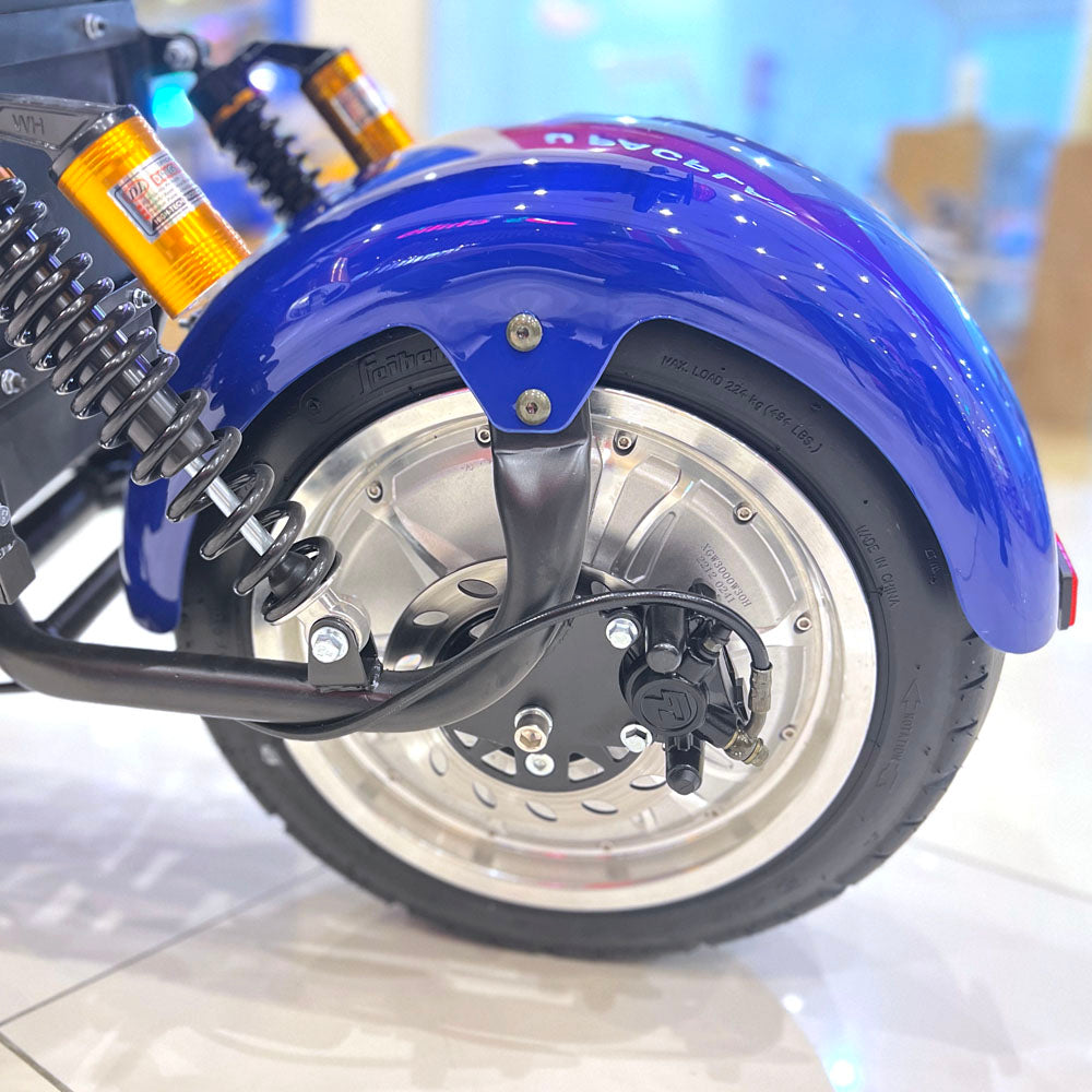 CRONY G-029 Electric City Bike Electric Pedal Bike, Top Speed 25kmh, 55km Range, 3000W Dual Battery