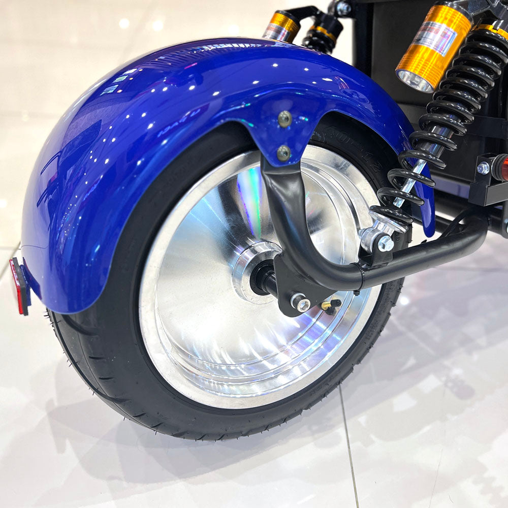 CRONY G-029 Electric City Bike Electric Pedal Bike, Top Speed 25kmh, 55km Range, 3000W Dual Battery