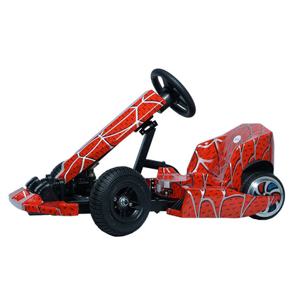JL001-04 Go Kart II Kids Electric Kick Electric Pedal Bike, Top Speed 20kmh, 10km Range, 250W Electric go-kart