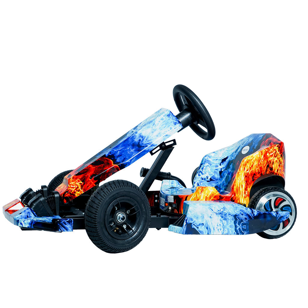 JL001-04 Go Kart II Kids Electric Kick Electric Pedal Bike, Top Speed 20kmh, 10km Range, 250W Electric go-kart