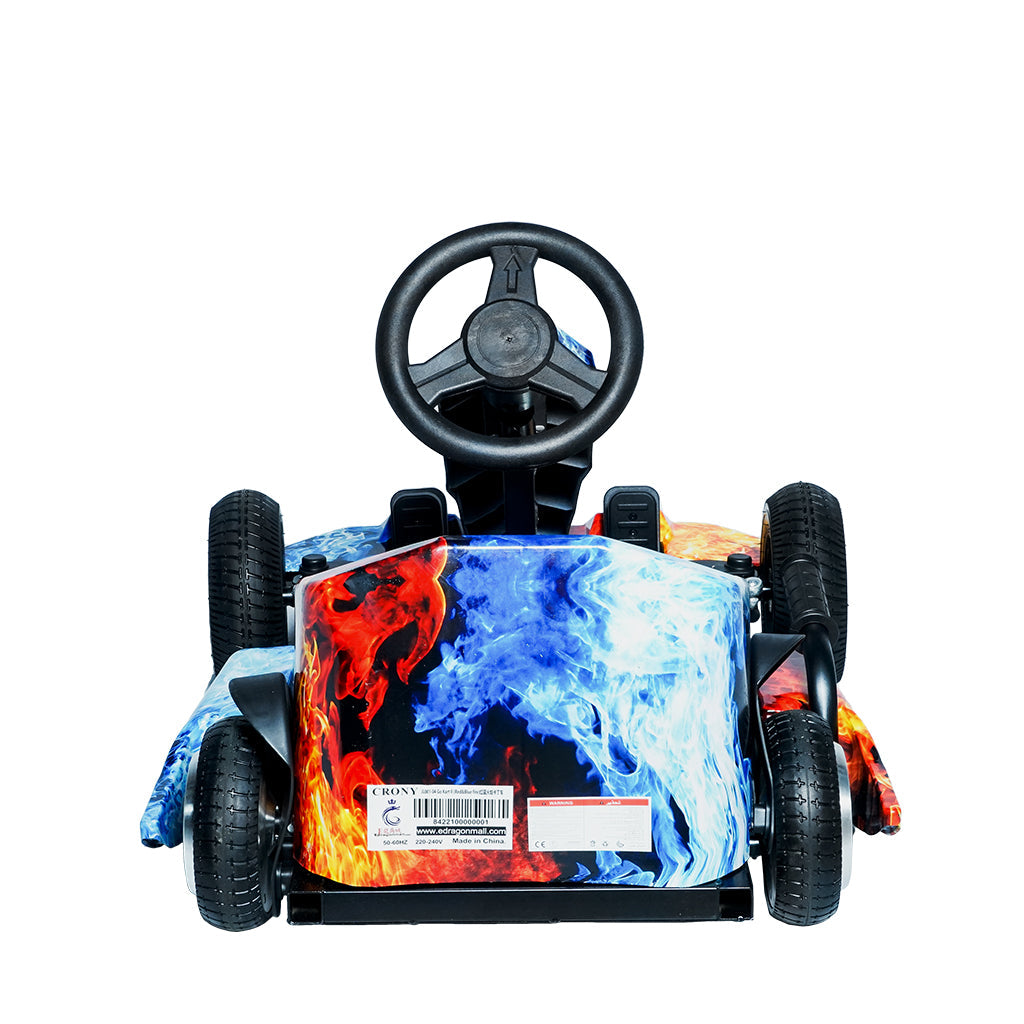 JL001-04 Go Kart II Kids Electric Kick Electric Pedal Bike, Top Speed 20kmh, 10km Range, 250W Electric go-kart