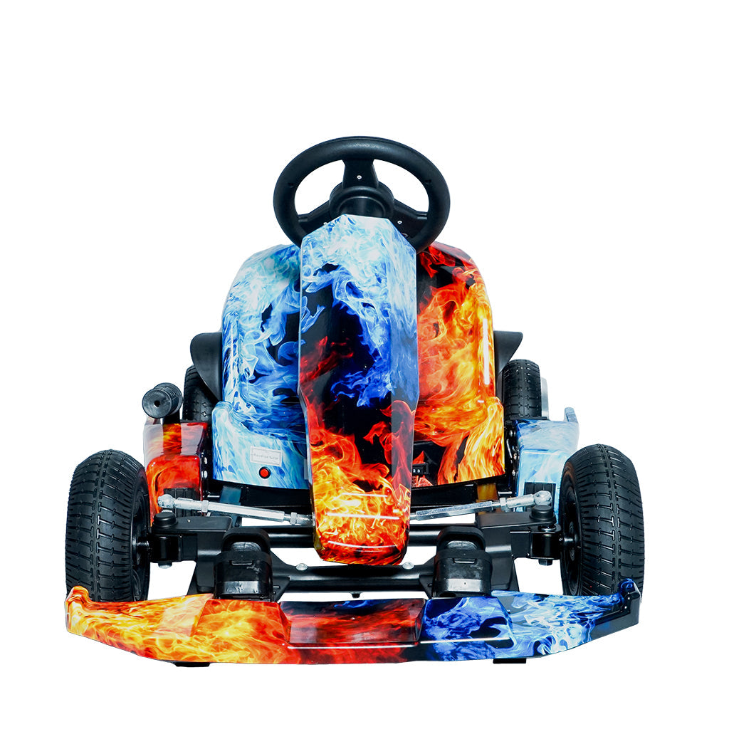 JL001-04 Go Kart II Kids Electric Kick Electric Pedal Bike, Top Speed 20kmh, 10km Range, 250W Electric go-kart