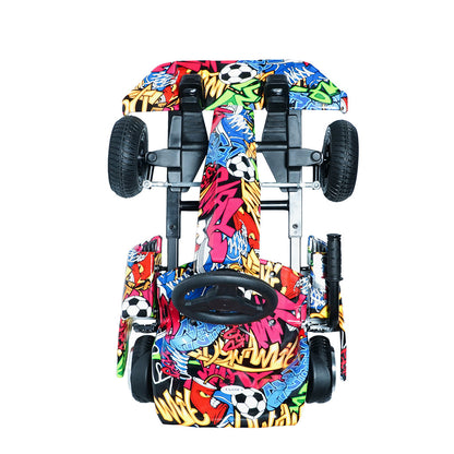 JL001-04 Go Kart II Kids Electric Kick Electric Pedal Bike, Top Speed 20kmh, 10km Range, 250W Electric go-kart