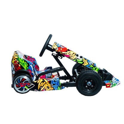 JL001-04 Go Kart II Kids Electric Kick Electric Pedal Bike, Top Speed 20kmh, 10km Range, 250W Electric go-kart