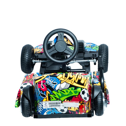 JL001-04 Go Kart II Kids Electric Kick Electric Pedal Bike, Top Speed 20kmh, 10km Range, 250W Electric go-kart